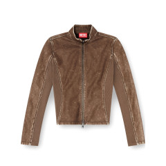 [Diesel] Leather Jacket FW26 A233800NJCJ7BB