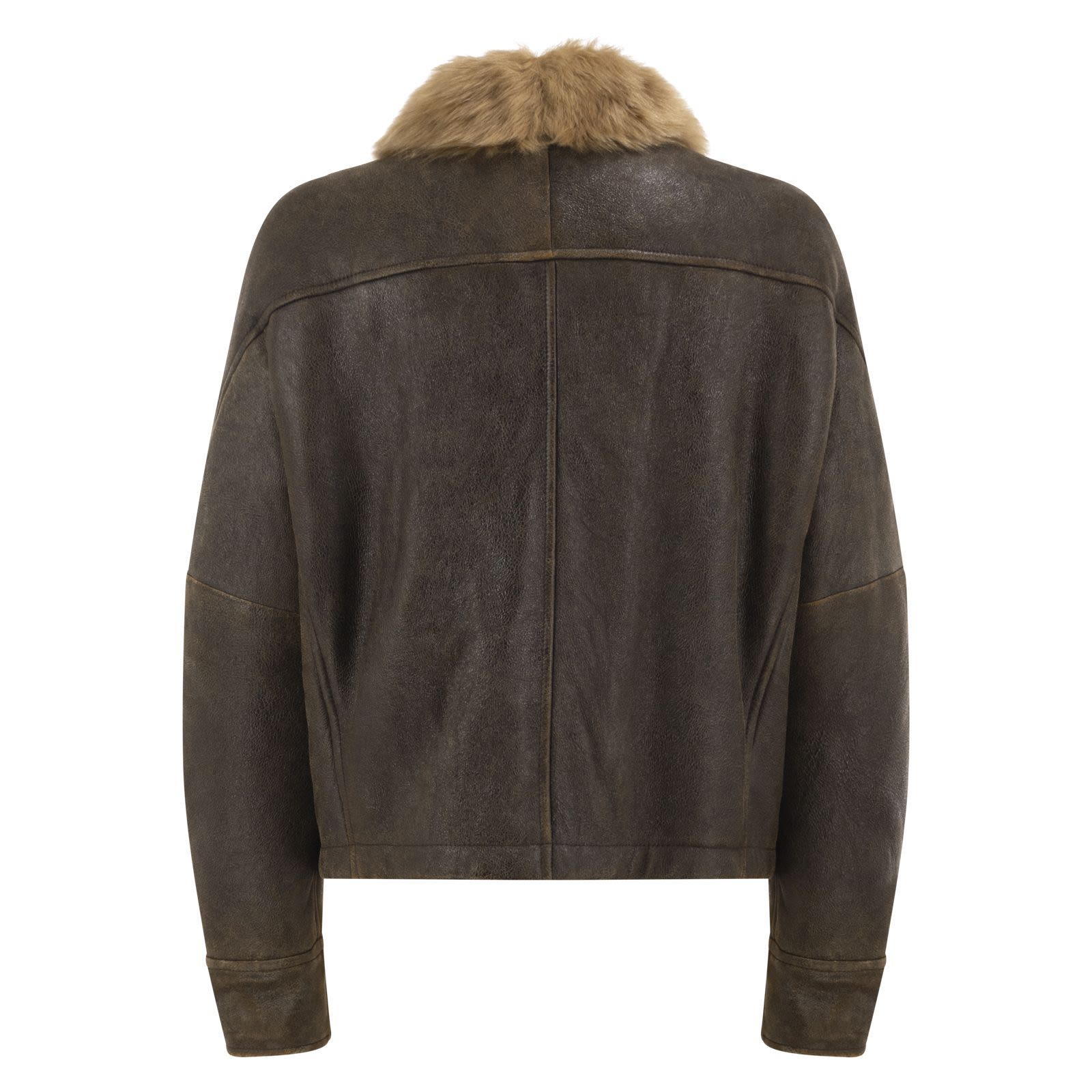 [Brunello Cucinelli] Leather Jacket FW26 MPMMA3805 C9998