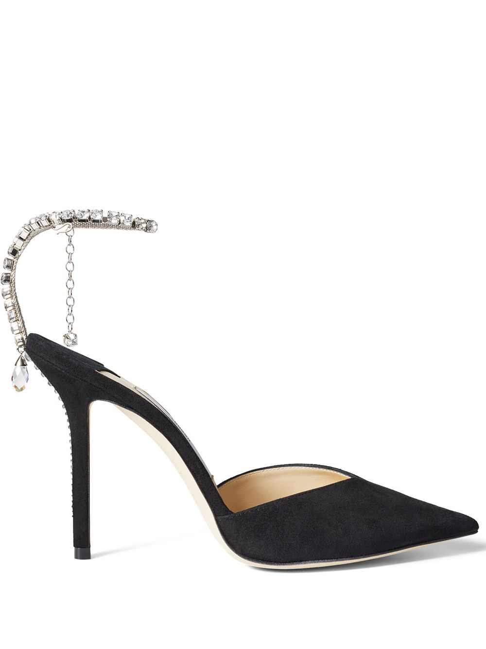 [Jimmy Choo] Pumps FW26 SAEDA100EWABLACKCRYSTAL