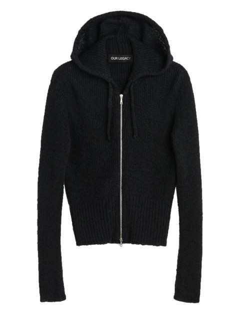 [Our Legacy] Cardigan FW26 W4243CB_BLACKFUZZYALPACA