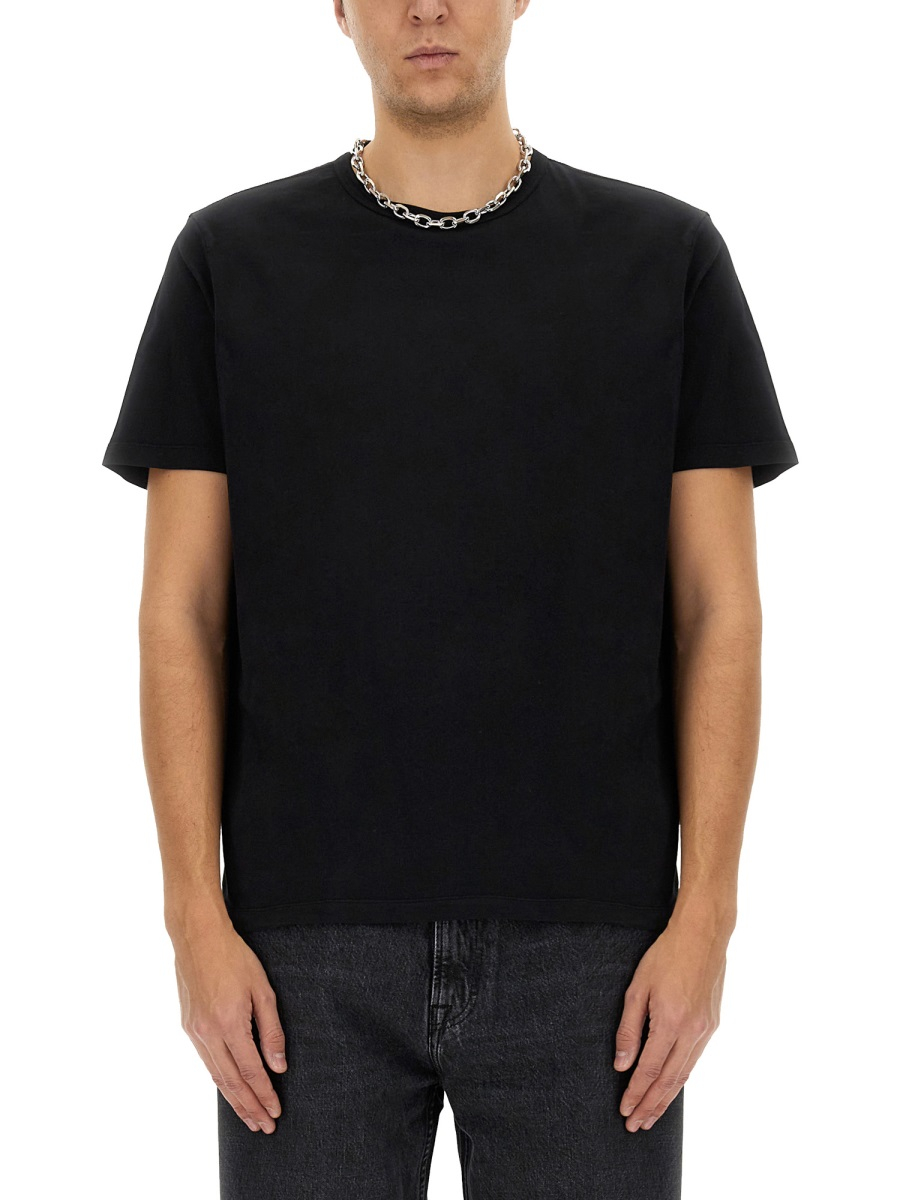 [Our Legacy] T-shirts Short Sleeve FW26 M2206NBL_BLACKCLEANJERSEY