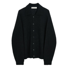 [Our Legacy] Cardigan FW26 M4213ECFSE_BLACKFUZZYALPACA