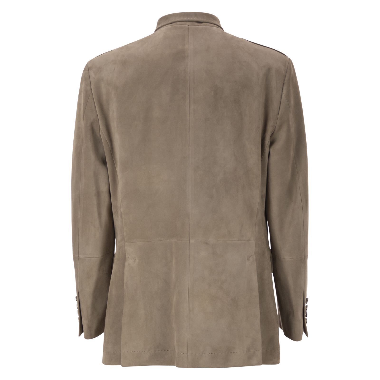 [Brunello Cucinelli] Leather Jacket FW26 MPCSD2099 C9865