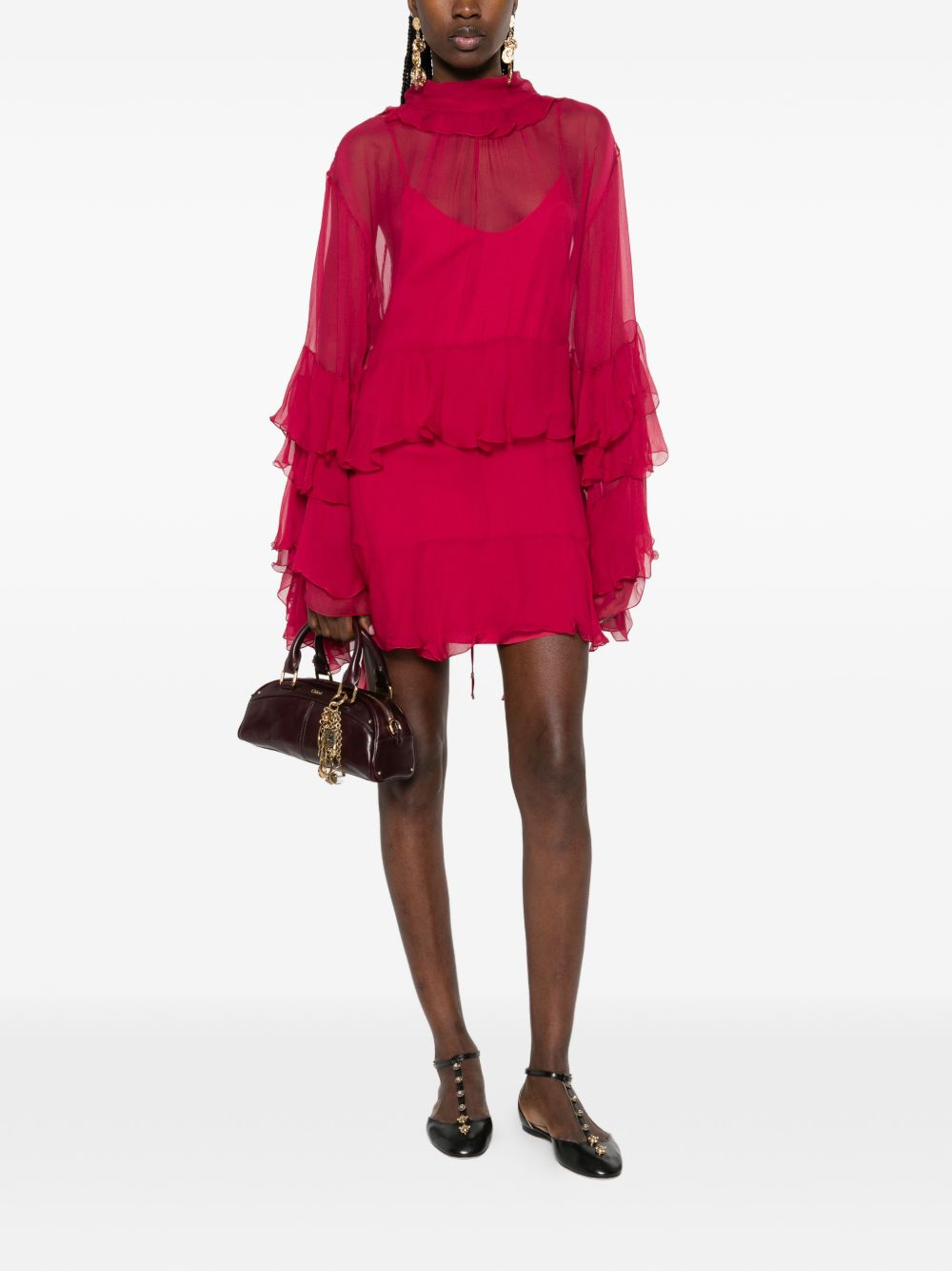 [Chloe] Long sleeve dress FW26 CH26SRO520016AZ