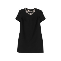 [Valentino] Short sleeve dress FW26 BVAKK51CFNUD