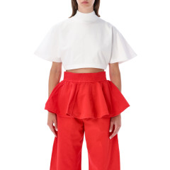 [Alaia] T-shirts Short Sleeve FW26 AA9H0455J103D000