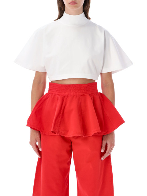 [Alaia] T-shirts Short Sleeve FW26 AA9H0455J103D000