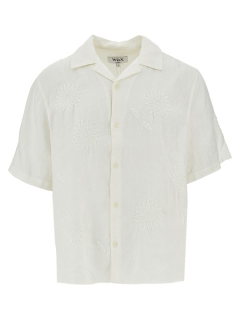 [Wax London] Shirts Short Sleeve SS26 DIDCOTSSSHIRT.WHITE-WHITE