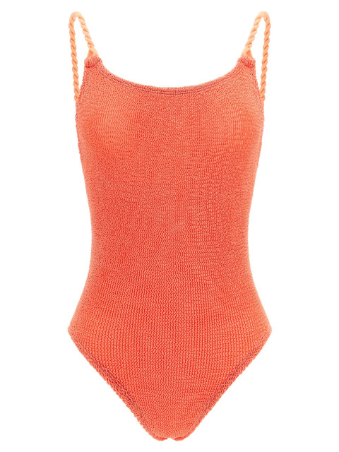 [Hunza G] Swimsuit FW26 CAMILLESWIMMETALLICCORAL