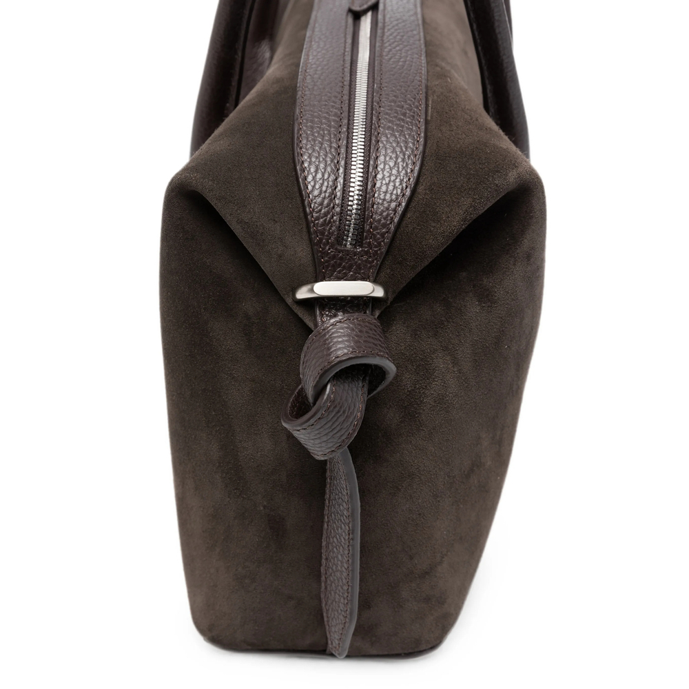 [YUZEFI] Shoulder bag FW26 BRIOCHE DUFFLE SUEDE GANAC
