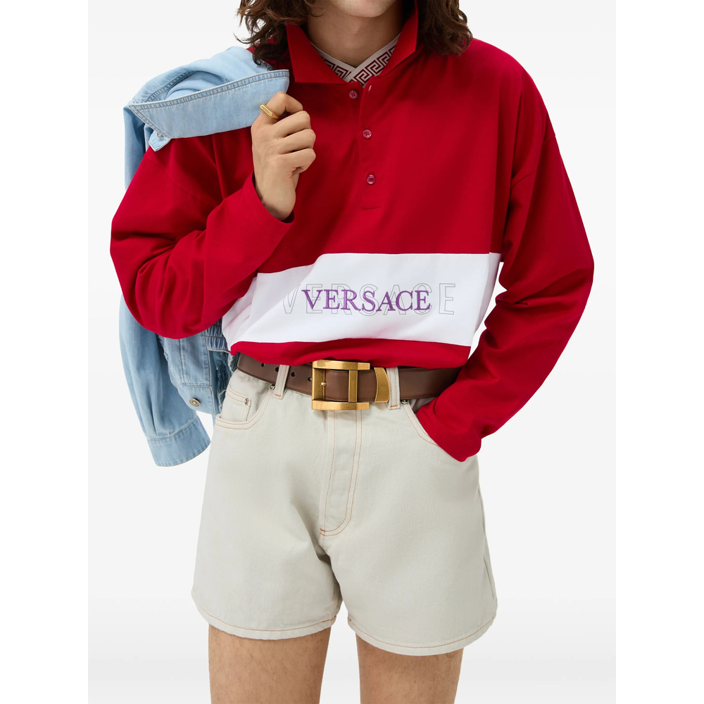 [Versace] T-shirts Long Sleeve FW26 1A18391 1025429 1RC40