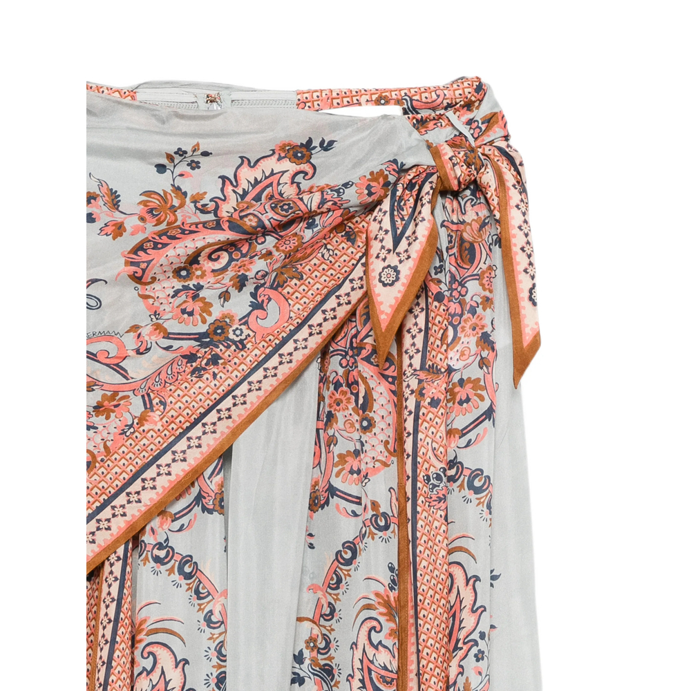 [Zimmermann] Long skirt FW26 8066SSS261  BLUE