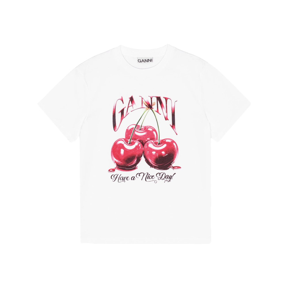 [GANNI] T-shirts Short Sleeve FW26 T4004  151