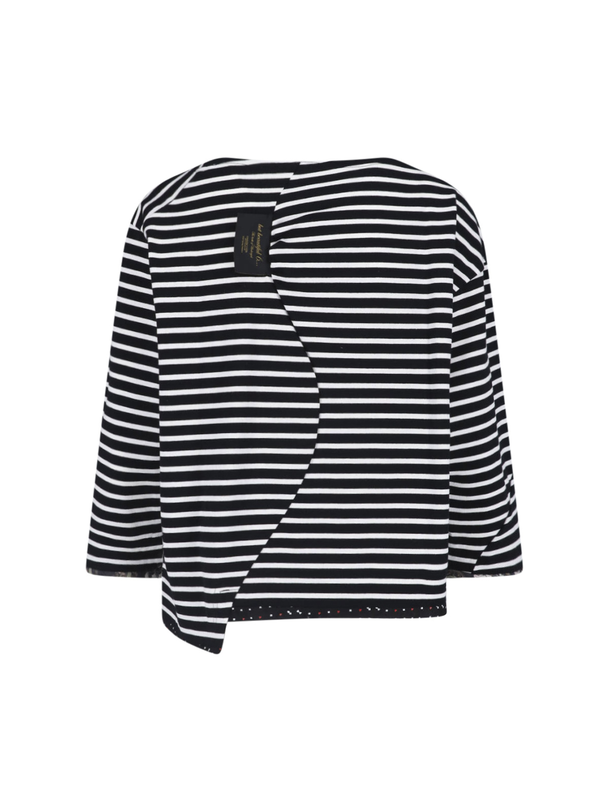 [Undercover] T-shirts Long Sleeve SS26 UC1F1802 1BLK BORDER