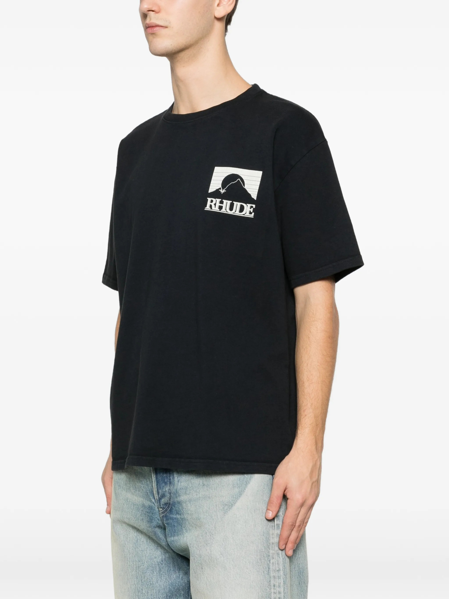 [Rhude] T-shirts Short Sleeve SS26 RHPS26TT070123167BLACK