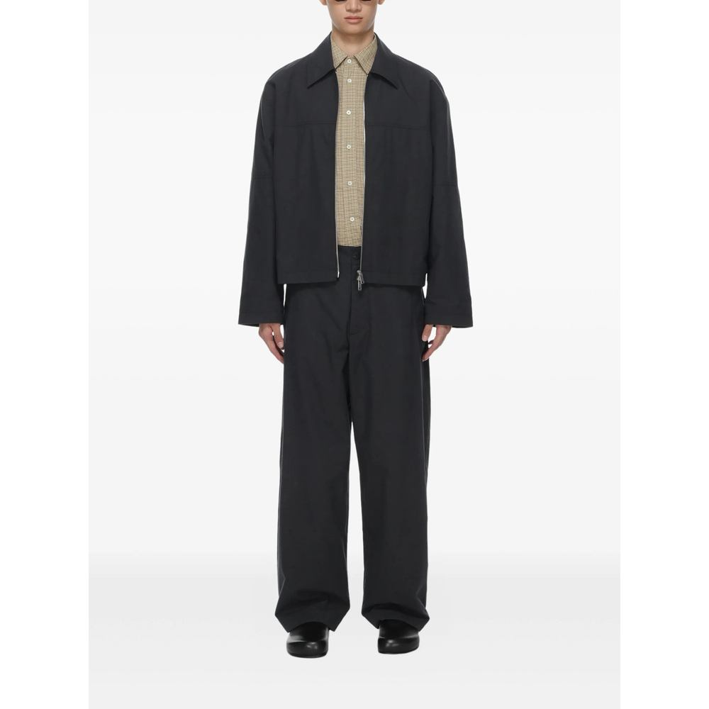[Studio Nicholson] Trousers FW26 SNM-1185 LINE BLACK