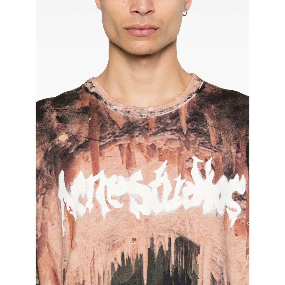 [Acne Studios] T-shirts Short Sleeve SS26 BL0434  BLKBR