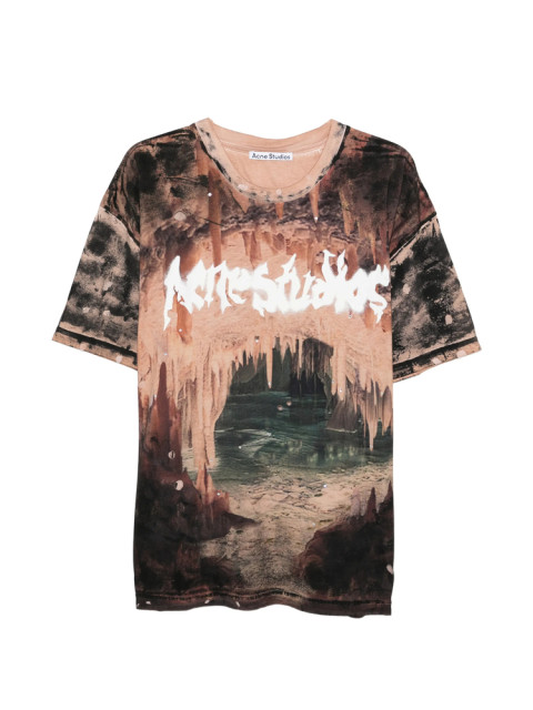 [Acne Studios] T-shirts Short Sleeve SS26 BL0434  BLKBR