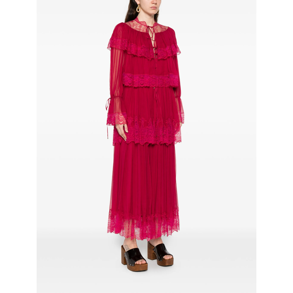 [Chloe] Long sleeve dress SS26 26SRO01001  6AZ