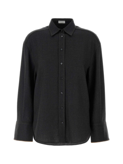 [Brunello Cucinelli] Shirts Long Sleeve FW26 MP550M1M06 C1135