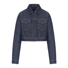 [Fendi] Denim Jacket SS26 FLF834AW82F1UKI BLUEBERRY 26
