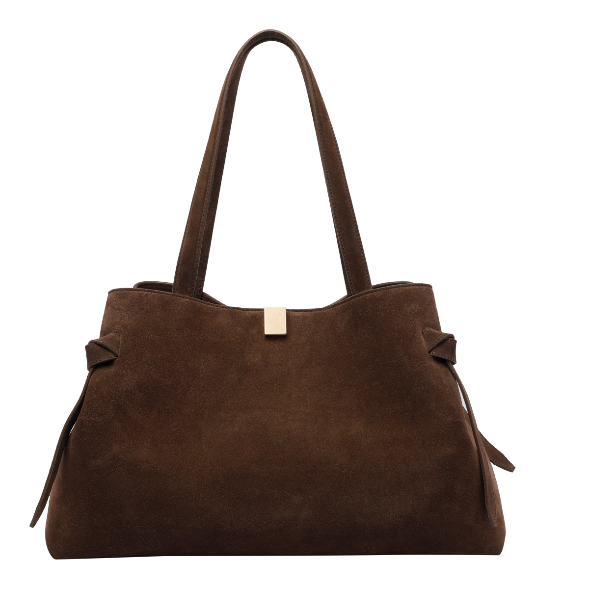 [YUZEFI] Shoulder bag SS26 GYOZA TOTESUEDES004