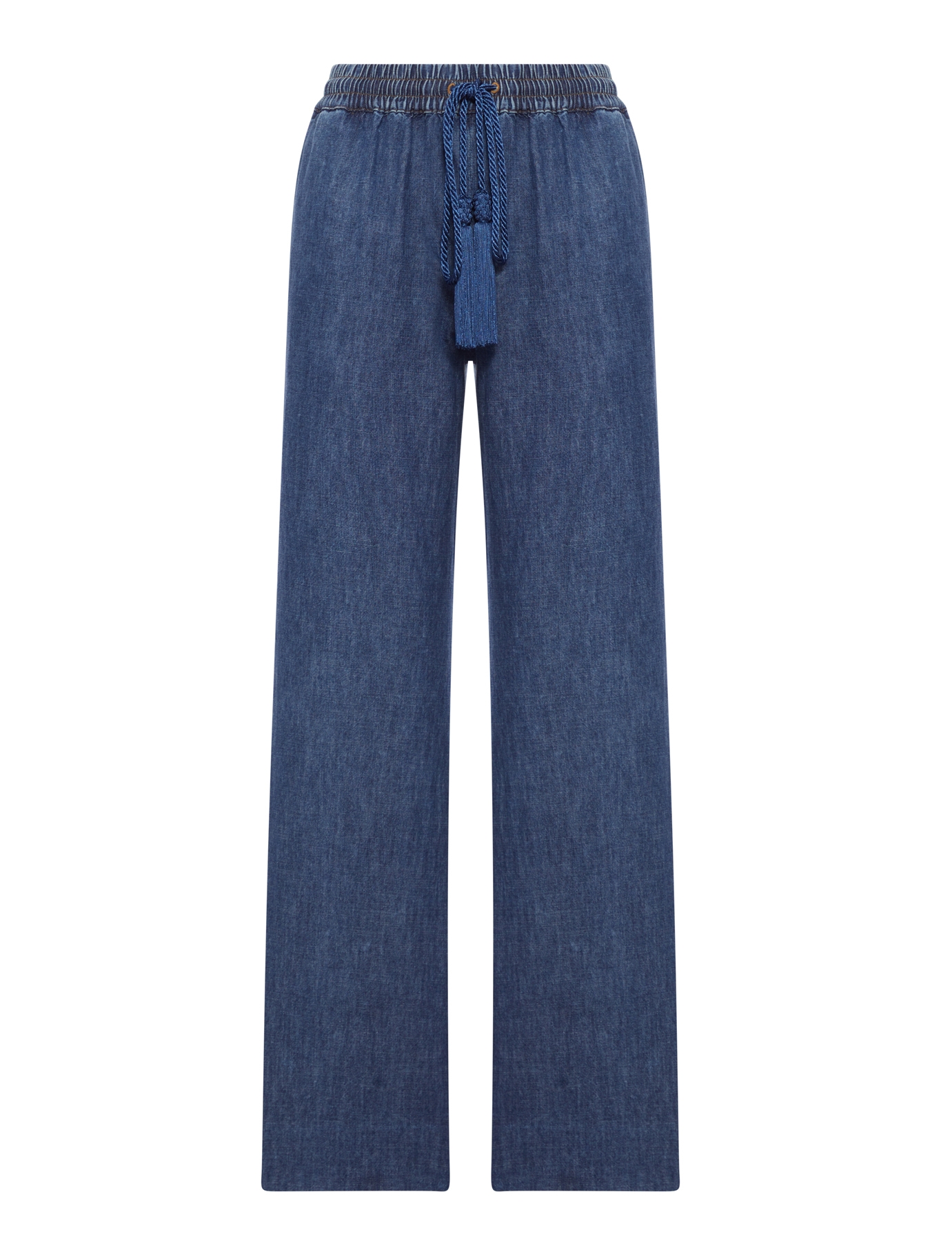 [Valentino Garavani] Trousers SS26 8B3DD21K9YA558 MEDIUM BLUE DENIM