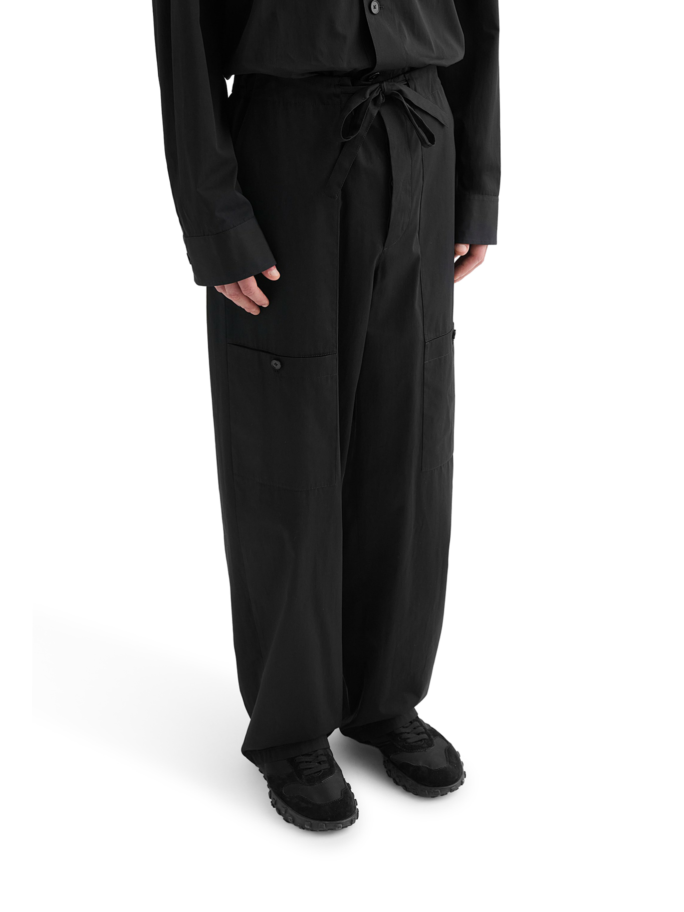 [Jil Sander] Trousers SS26 J47KA0295J45292001 BLACK