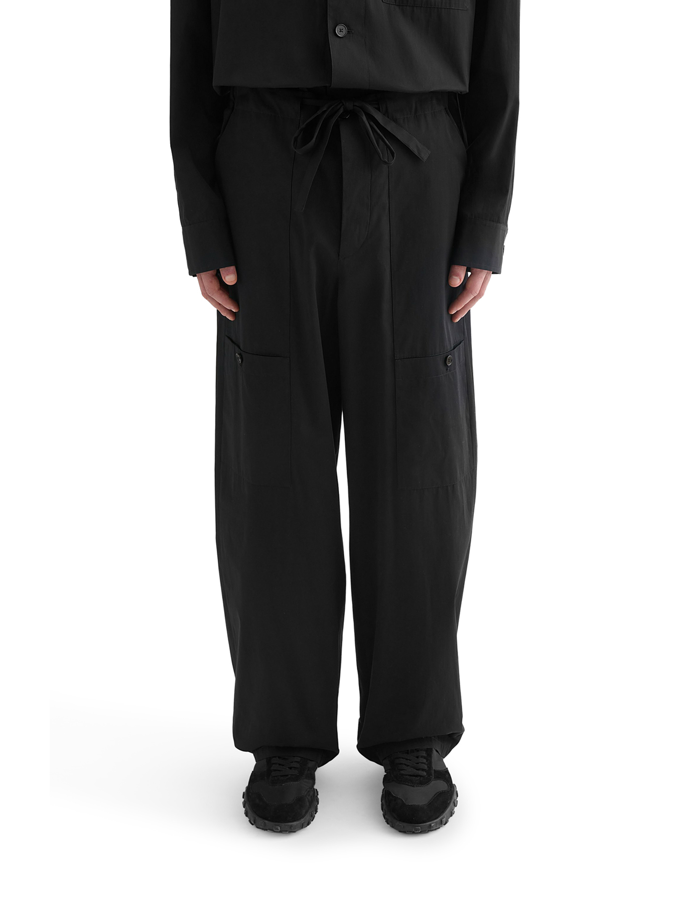 [Jil Sander] Trousers SS26 J47KA0295J45292001 BLACK