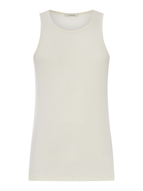 [LEMAIRE] T-shirts Sleeveless SS26 TS0029LJ1016WH048 LIGHT CREAM