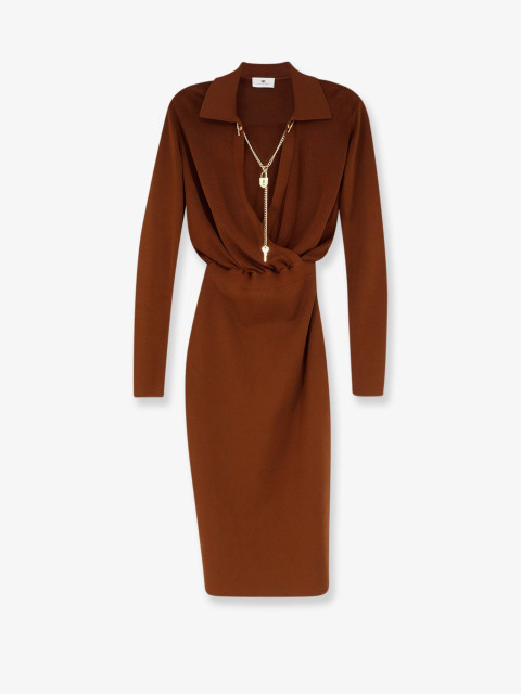 [ELISABETTA FRANCHI] Sleeveless dress FW26 AM19S66E2FK3