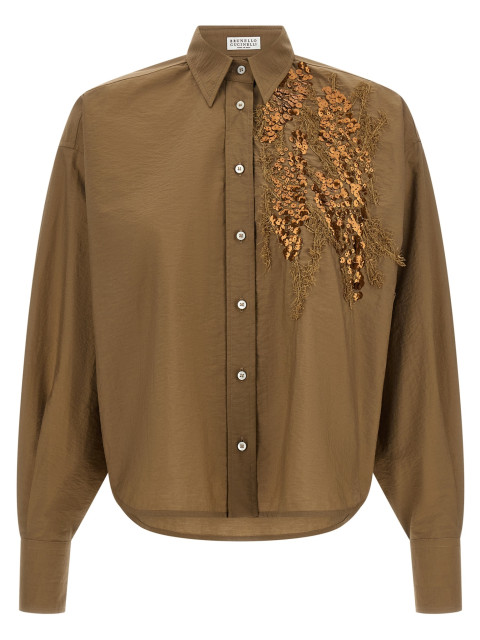 [Brunello Cucinelli] Shirts Long Sleeve SS26 M0F79RJ916C9266