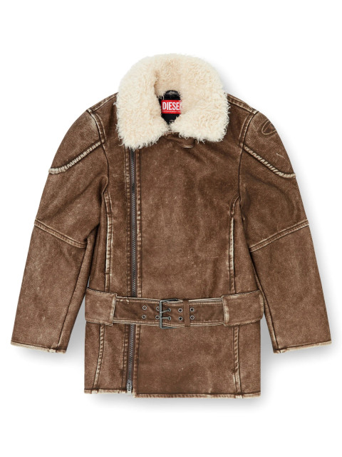 [Diesel] Mouton jacket FW26 A221540WEBJ7BB