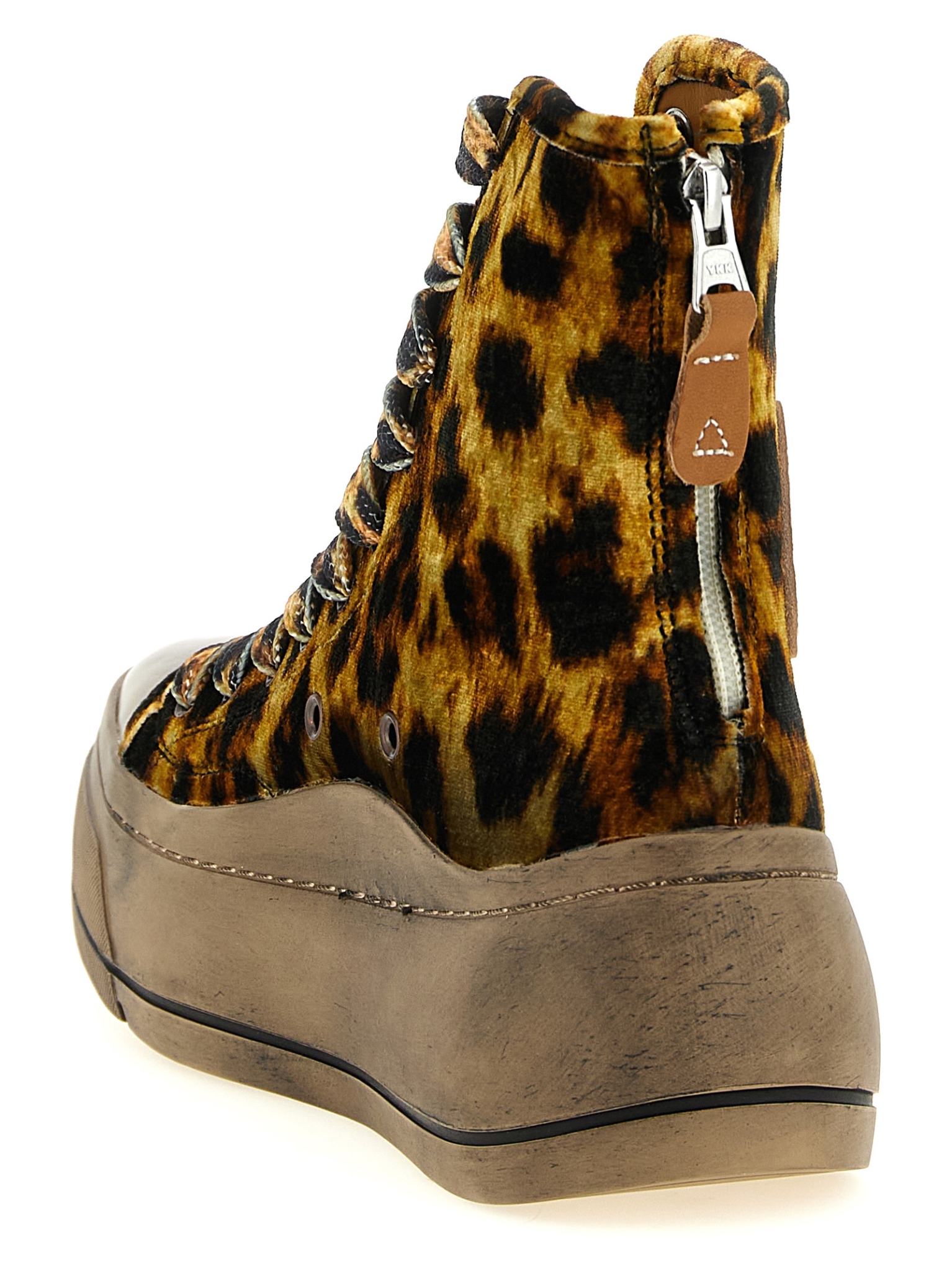 [R13] Sneakers FW26 R13S5037S280ZYELLOWVELVETLEOPARD