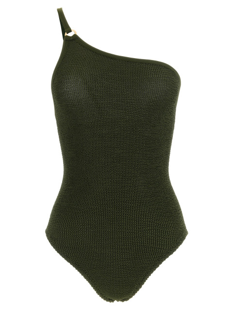 [Hunza G] Monokini FW26 CLARASWIMMETALLICKHAKI