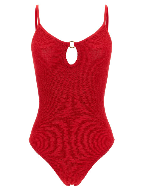 [Hunza G] Swimsuit FW26 TONISWIMRED