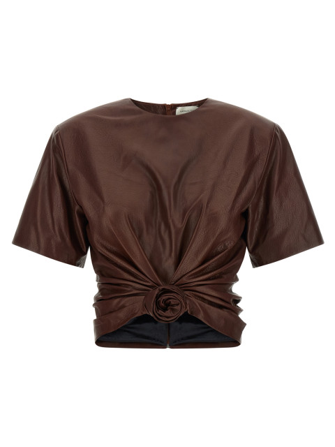 [MAGDA BUTRYM] T-shirts Short Sleeve FW26 280726BROWN