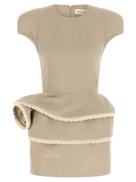[MAGDA BUTRYM] Short sleeve dress FW26 328726BEIGE