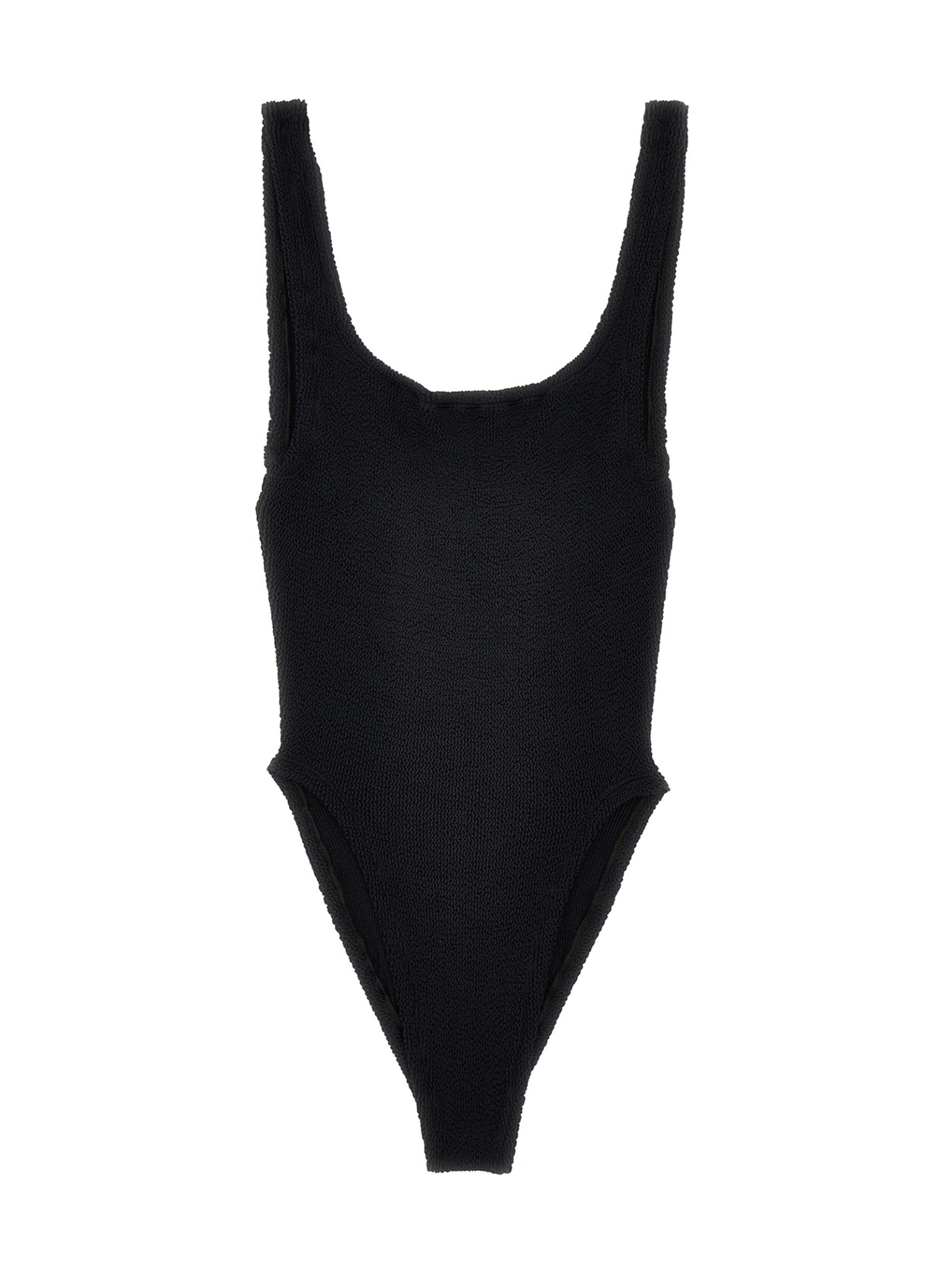 [Hunza G] Monokini FW26 SQUARENECKSWIMBLACK