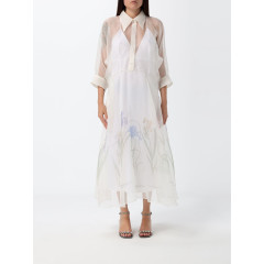 [Alberta Ferretti] Long sleeve dress SS26 04421650 1888