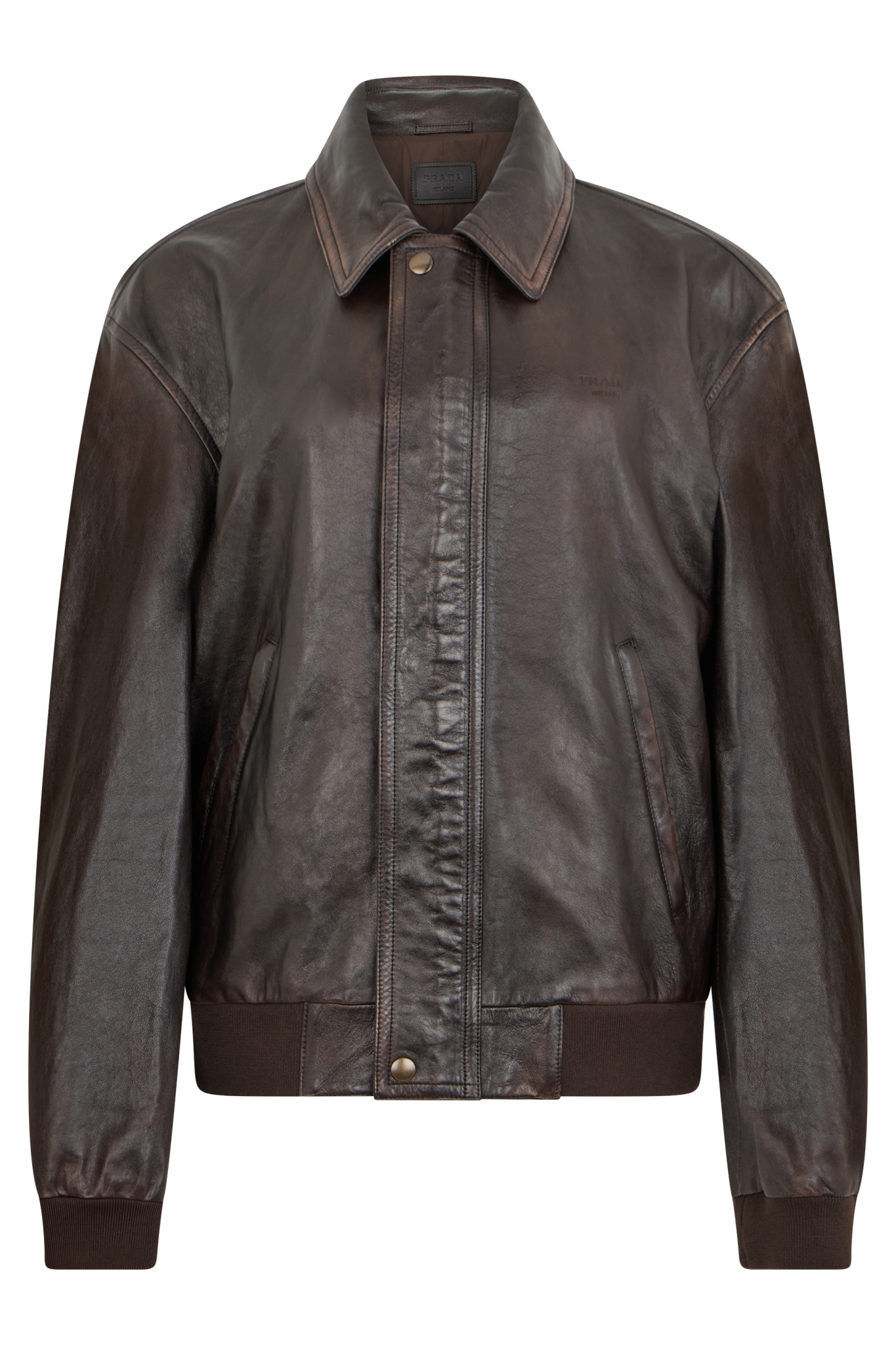 [Prada] Leather Jacket FW26 UPW622SOOO16IL_F0003