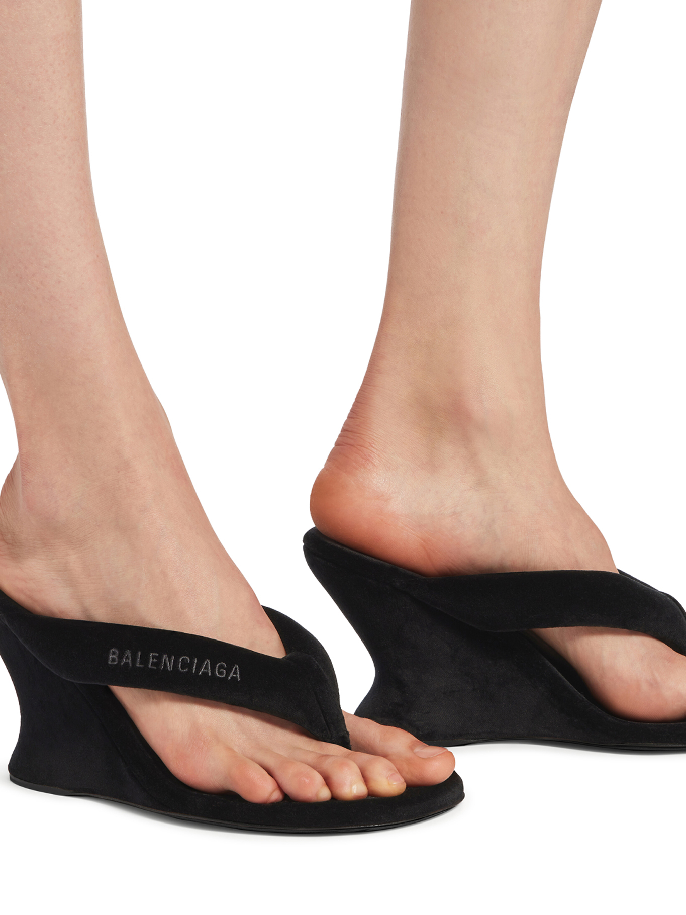 [Balenciaga] Sandals FW26 876727WCDQ01000 BLACK