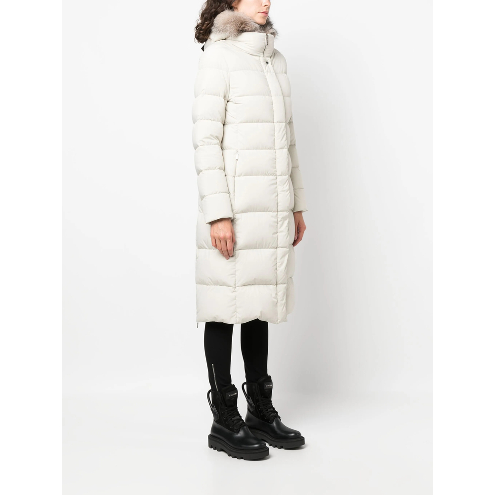 [Moorer] Coat FW26 I100047 ZAGARA-KN IVORY