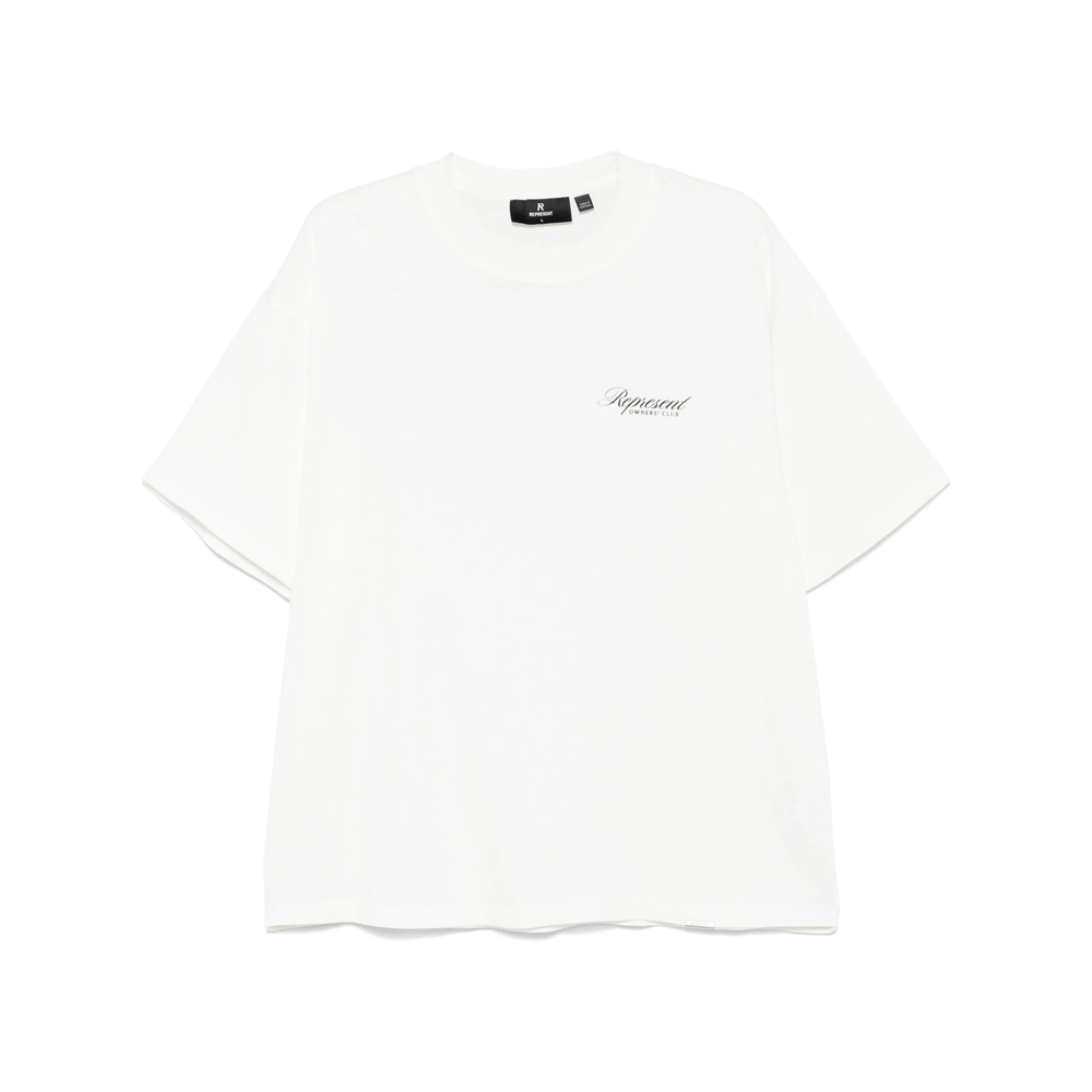[Represent] T-shirts Short Sleeve FW26 OCM41201-072  WHITE