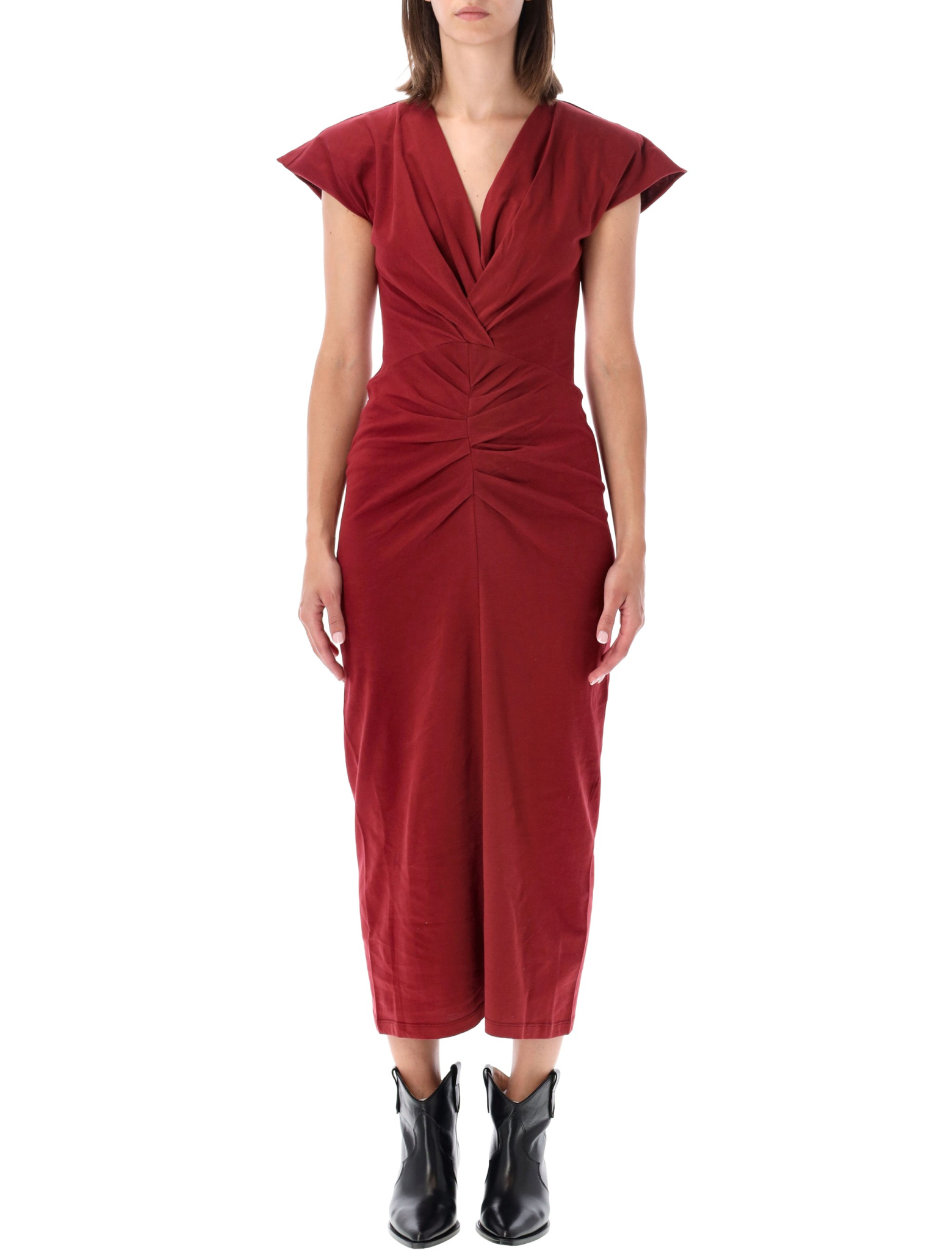 [Marant Etoile] Sleeveless dress FW26 RO1174FBA1N41I80DB