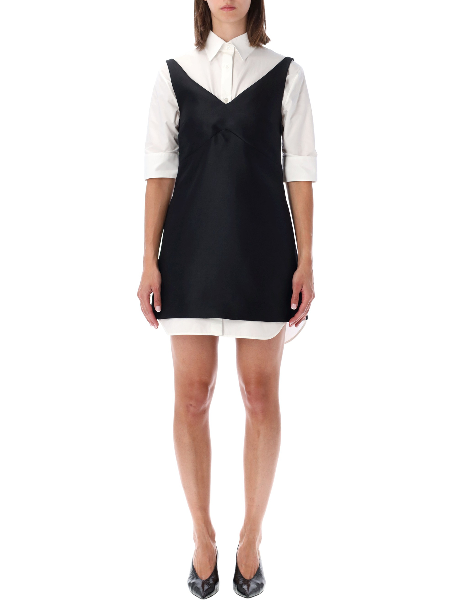 [Balenciaga] Short sleeve dress FW26 A00296TUT221000