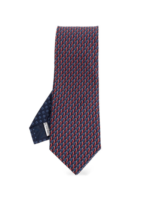 [Ferragamo] Tie FW26 351460 0794962 NAVRO