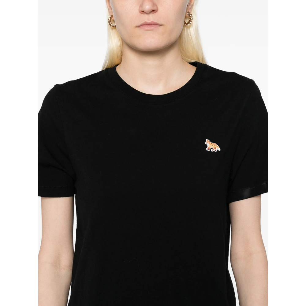[MAISON KITSUNE] T-shirts Short Sleeve FW26 PW00115KJ7026  BLACK