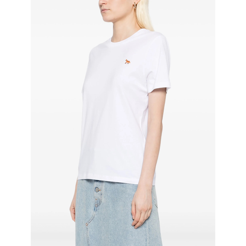 [MAISON KITSUNE] T-shirts Short Sleeve FW26 PW00115KJ7026  WHITE