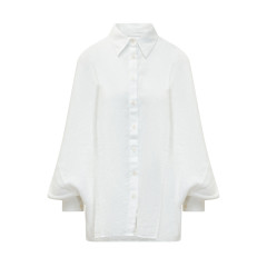 [SOSUE] Shirts Long Sleeve SS26 ANTONIALINENAS1007 WHITE